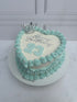 Vintage Cake Corazón
